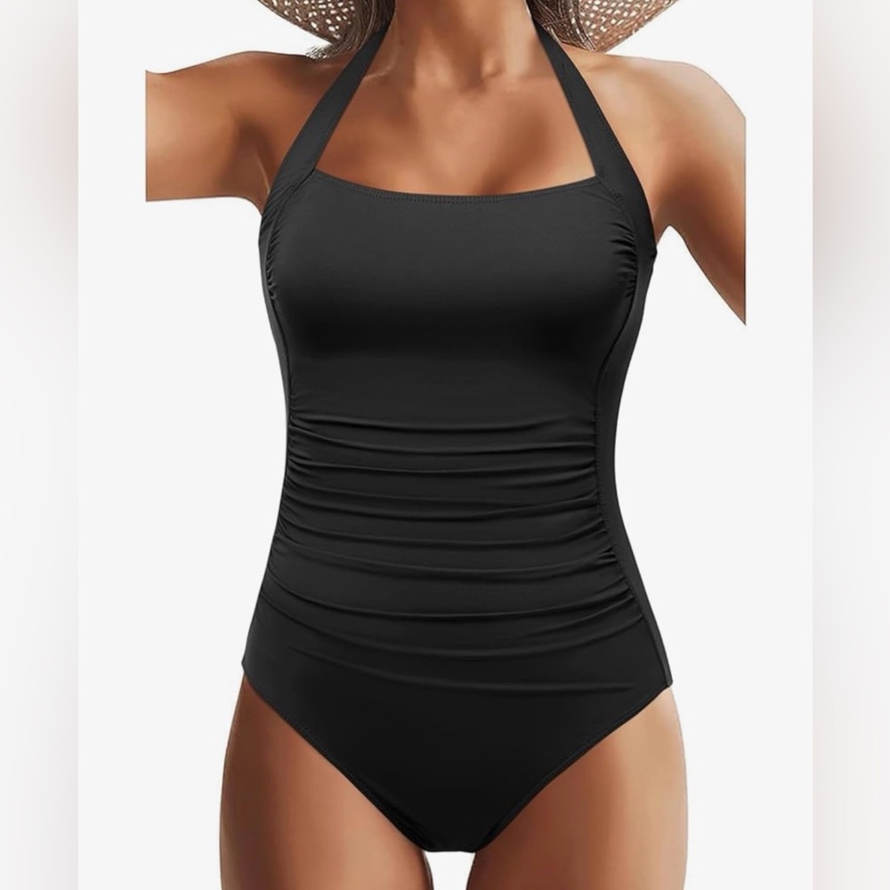 NEW 1 Pc Swimsuit Swimwear push up Tummy Control Full Coverage Bathing Suit 2X